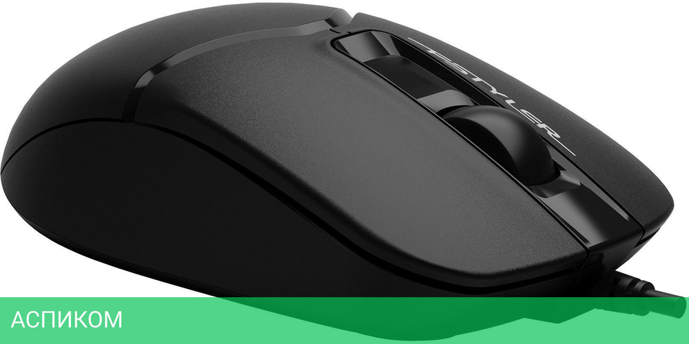 Мышь A4Tech Fstyler FM12ST черный