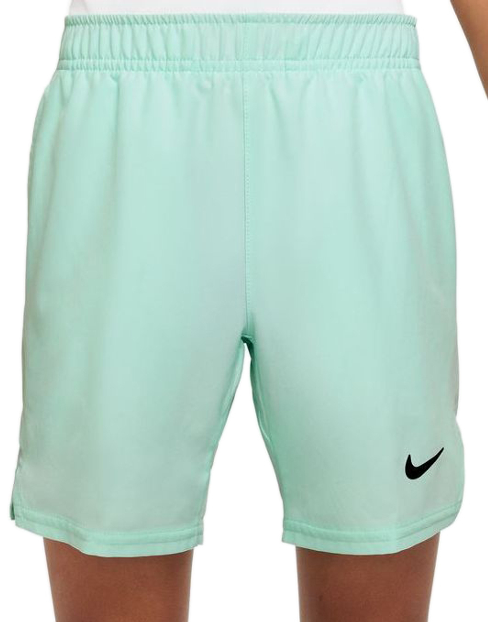 Шорты для мальчика теннисные Nike Boys Court Flex Ace Short - mint foam/mint foam/black