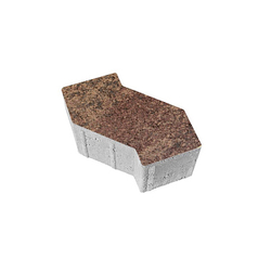 Тротуарная плитка S-ФОРМА В.3.Ф.10, 172х94х100мм Листопад гранит Шелковица