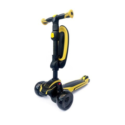 Самокат Moby Plus RO-101 black-yellow (Черно-Желтый)