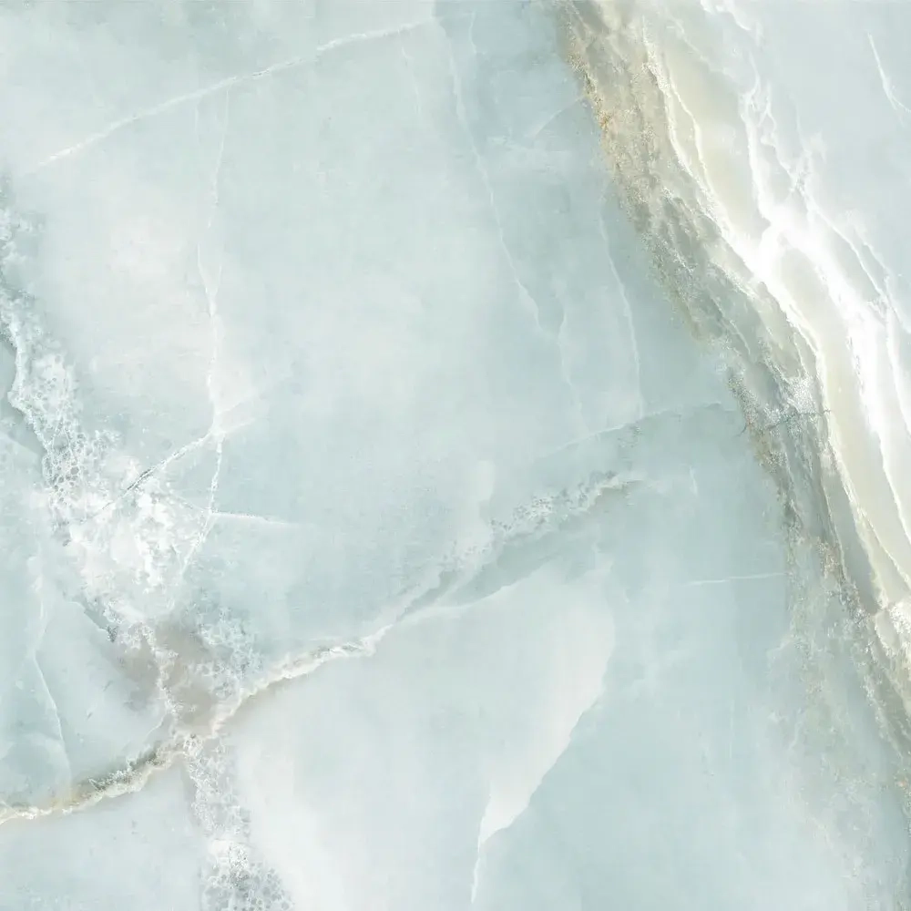 Керамогранит Alma Ceramica GFA57ORD06L Orlando 57x57 голубой лаппатированный под оникс