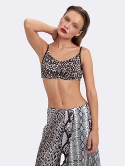 Топ трикотажный принтованный Ola Ola OLA OLA