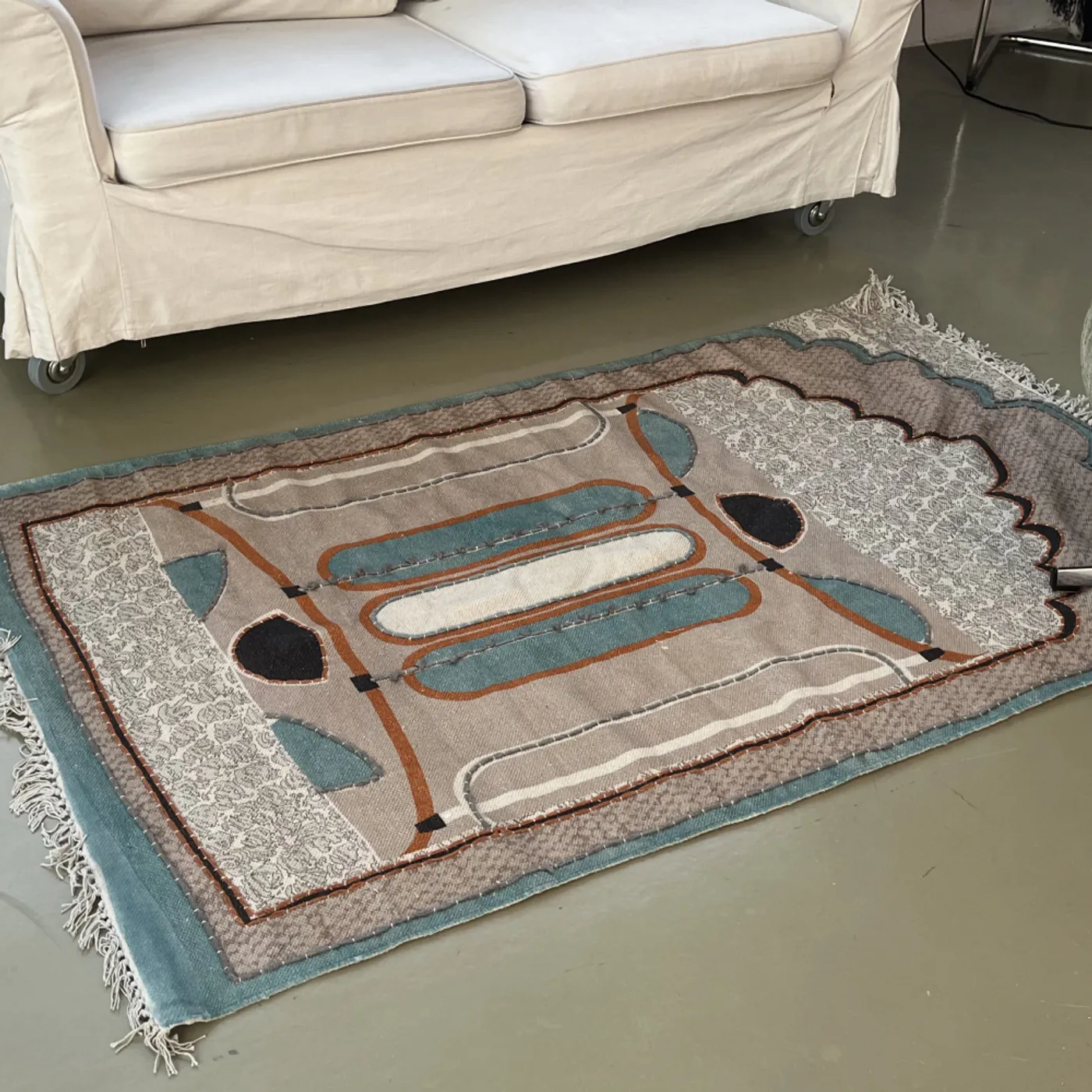 Ковер в этно стиле