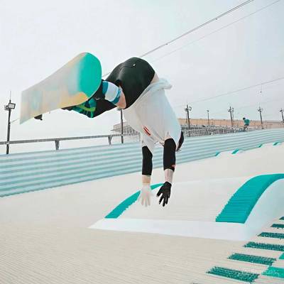 Модульное покрытие «DrySki» для сухих склонов и карвинга, 50×10×7 см