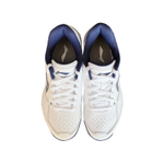 Li Ning Cushioning Slip Resistant Abrasion Resistant LIGHTFOAM Sole Technology Low top Table Tennis Shoes Unisex White