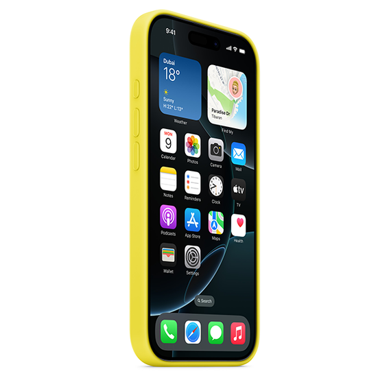 Чехол Apple iPhone 16 Pro Silicone Case with MagSafe Star Fruit MYYQ3