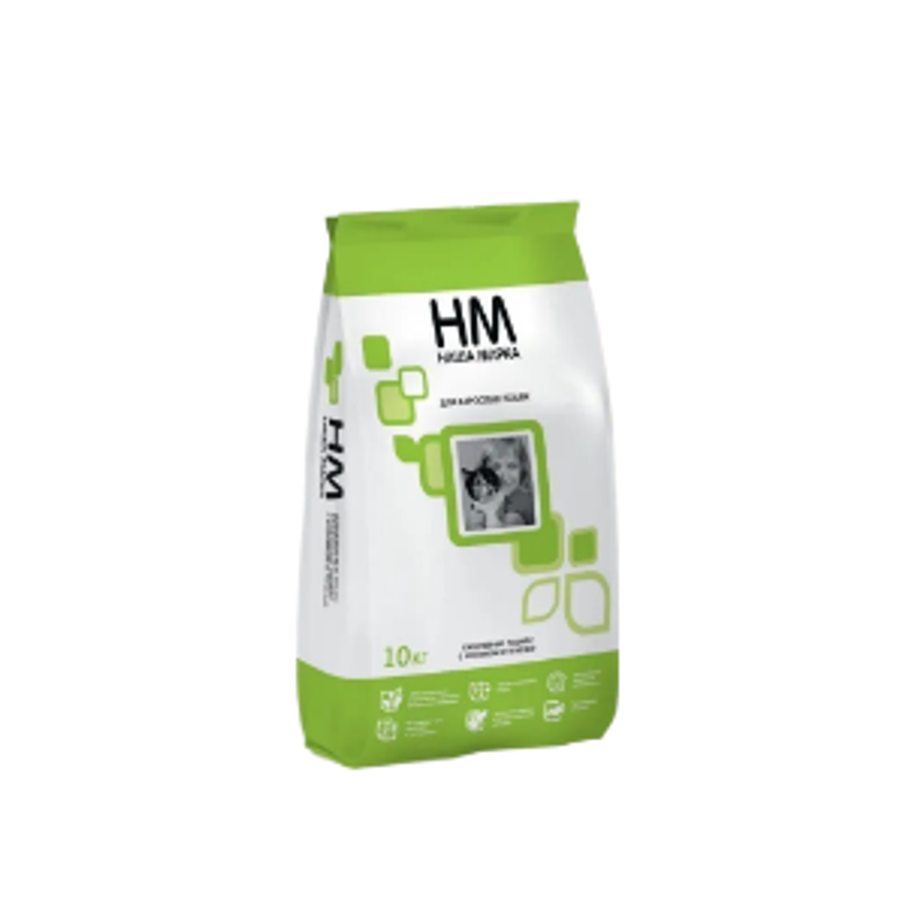 Сухой корм для кошек Наша Марка, для взрослых кошек с кроликом и печенью, 10 кг