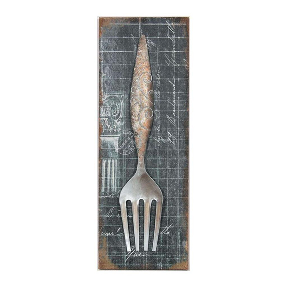 Картина настенная "Fork Vintage" 70*25*4,5 см, P.L. Proff Cuisine