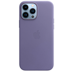 Кожаный чехол с поддержкой MagSafe Apple Leather Case для iPhone 13 Pro Max, Wisteria (Сиреневая глициния)