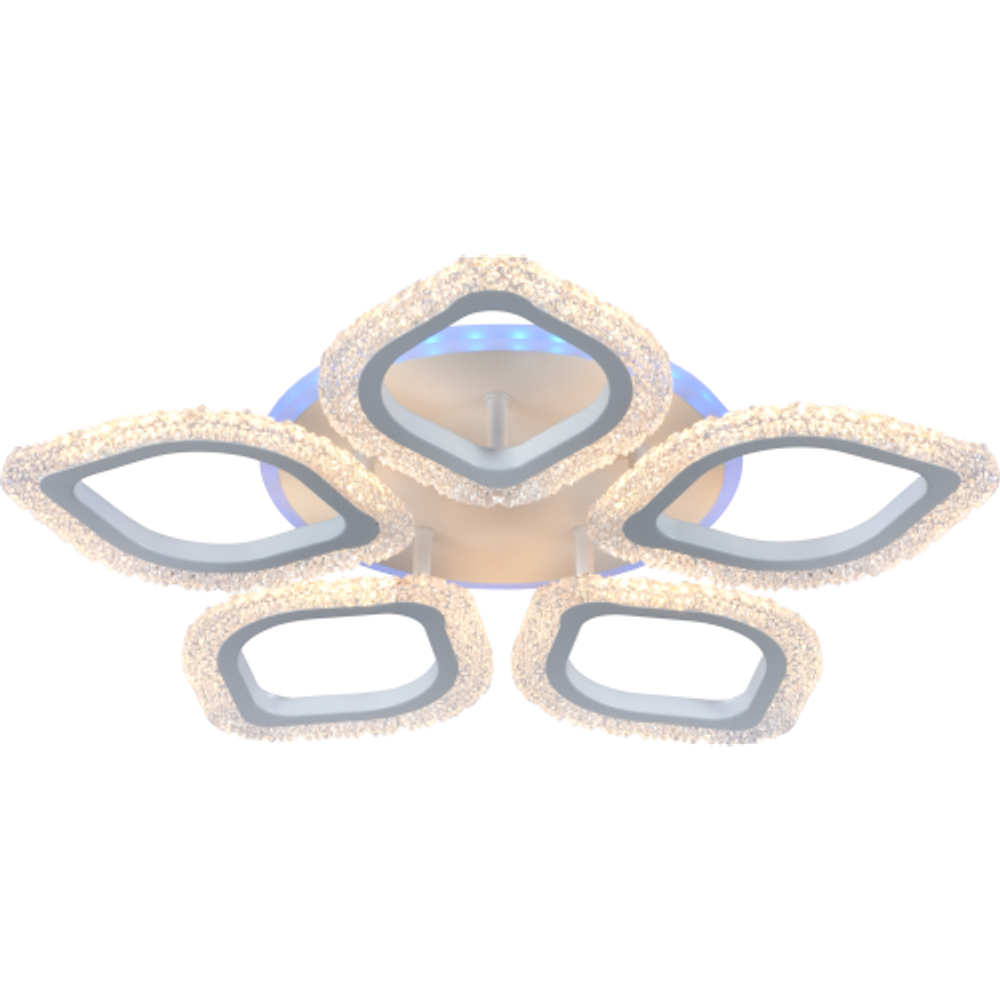 Светильник потолочный светодиодный Rivoli Dietlinde 6049-105 с пультом 70 Вт + 7 Вт 4000К-6000К LED модерн | Интерьерные светодиодные светильники