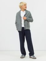 Кардиган для мальчика на пуговицах в школу AT1085 серый