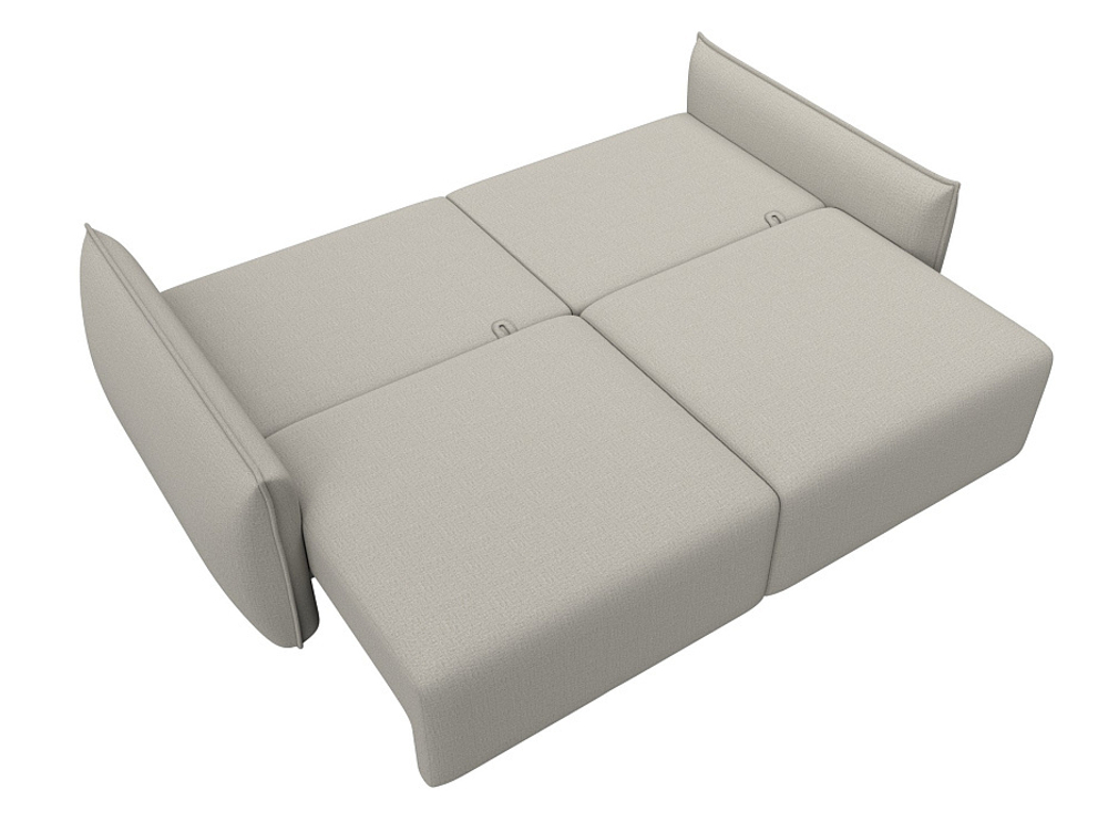 Диван прямой Лига-051 НПБ РОГОЖКА Амур 02 бежевый