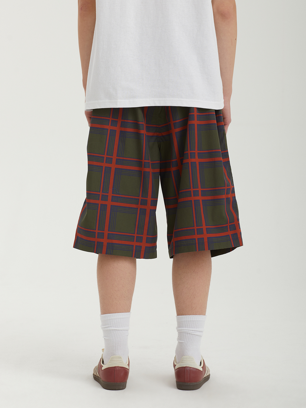 Мужские Шорты Plaid