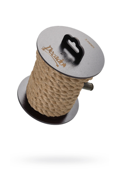 Джутовая веревка для шибари Pecado бежевая 5 м