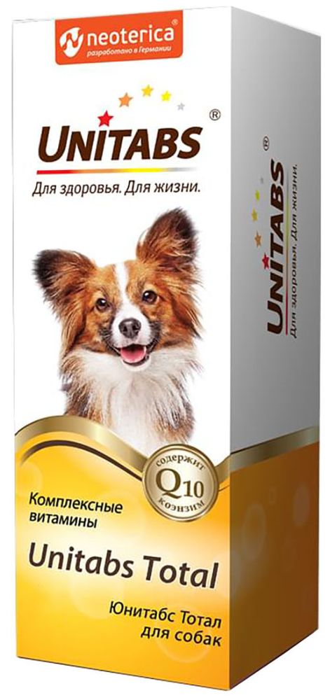 Unitabs 50мл Total Комплексные жидкие витамины для собак (флакон)