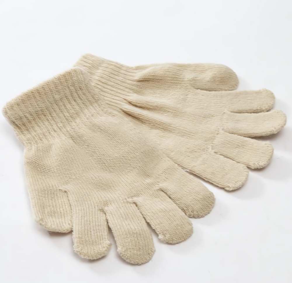 Перчатки "Однотонные", бежевый, р-р 16 (10-12 лет) 5133465 (MINAKU), 1 шт.