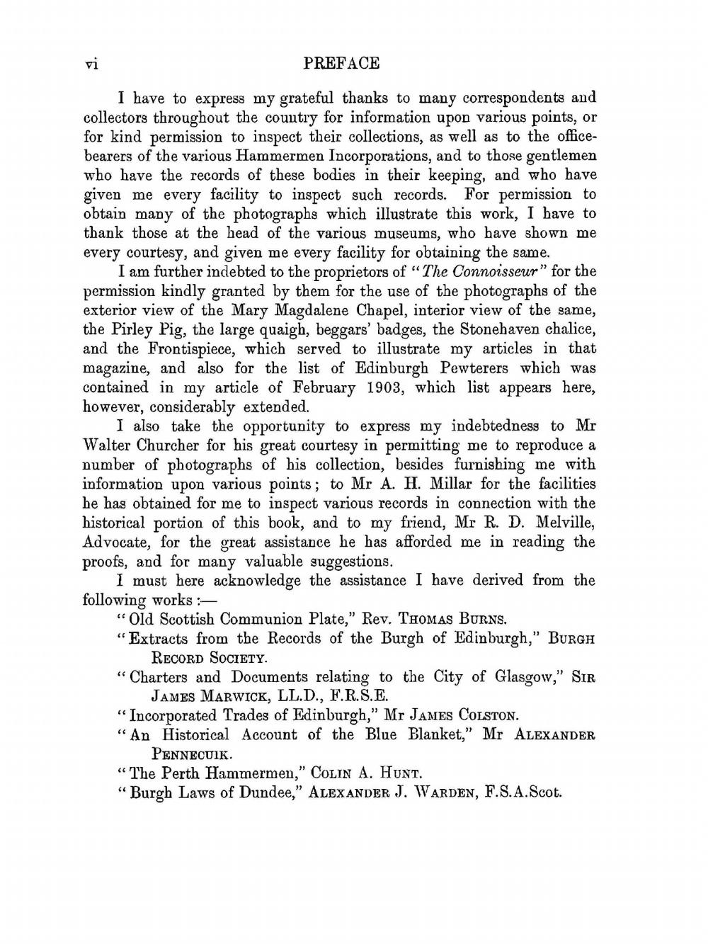 Scottish pewter-ware and pewterers | L. Ingleby Wood