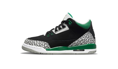 Женские кроссовки Air Jordan 3 retro "pine green" 398614-030