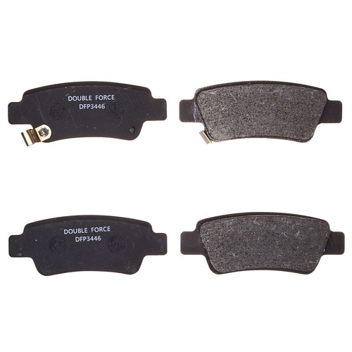 Колодки тормозные дисковые задние Double Force DFP3446