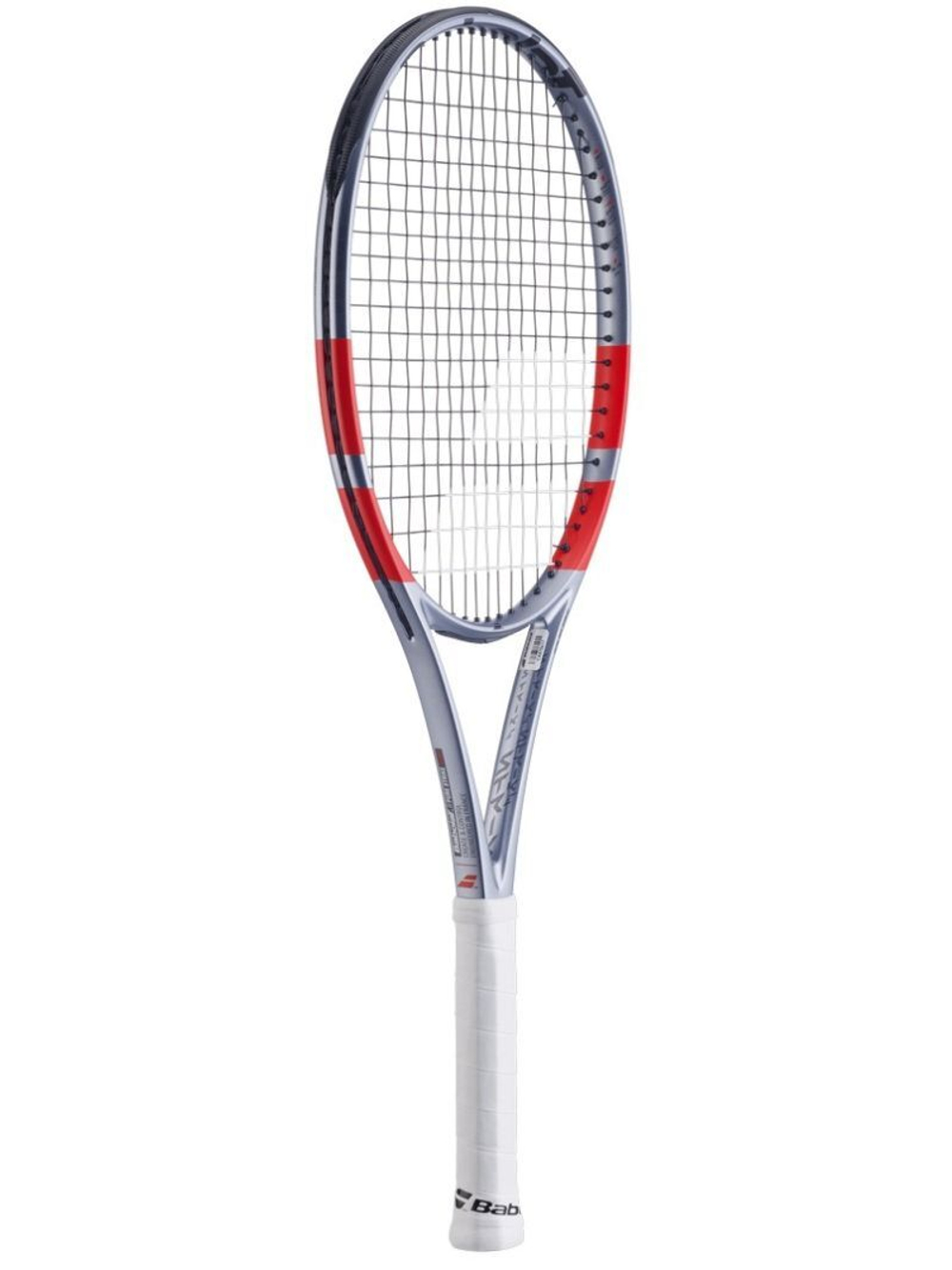 Теннисная ракетка Babolat Pure Strike Team 4-gen - grey/fluo strike