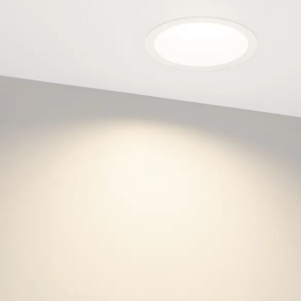 Светильник MS-DROP-BUILT-R137-24W Day4000 (WH, 90 deg, 230V) (Arlight, IP54 Металл, 5 лет) 040341
