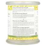 Aroma Naturals, Soy VegePure, 100% Натуральная Свеча Эфирного Масла Сои, Атмосфера, Апельсин и Лимонник 8.8 унции (260 г)