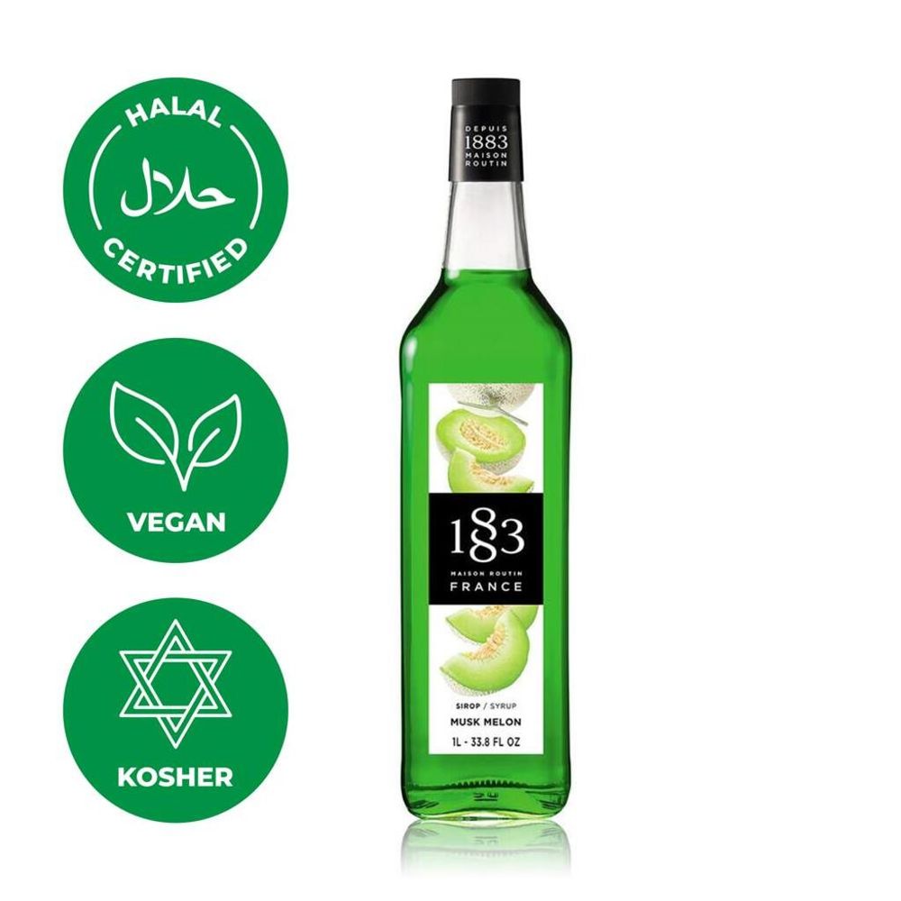 Сироп Дыня Мускусная 1л 1883 Maison Routin NEW