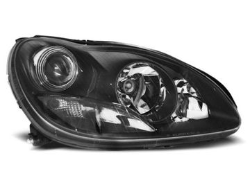 Передние фары xhenon black для Mercedes S W220