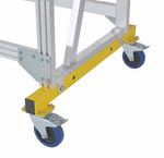 Вышка - стремянка разборная на колесах (300кг+150кг) MEGAL ВС3-4.0