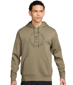 Мужская теннисная кофта Nike Court Heritage French Terry Tennis Pullover - neutral olive/medium olive
