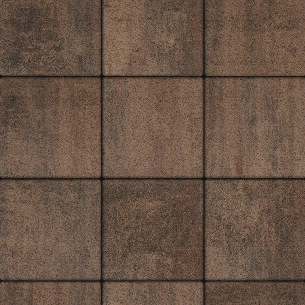 Тротуарная плитка КВАДРАТ 300х300 мм - Листопад гранит Шелковица