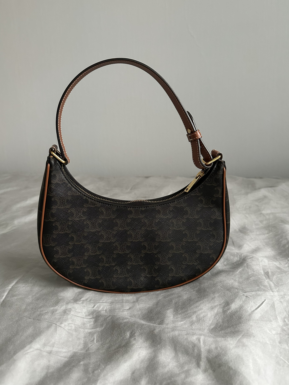 Сумка Celine Ava Bag in Triomphe Canvas