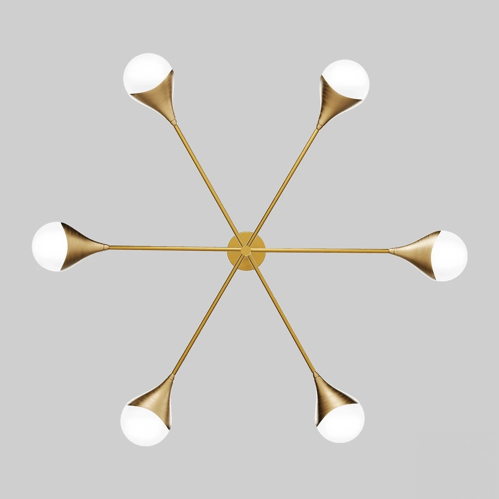 Люстра на штанге Eurosvet CALYX 60168/6 4690389208706