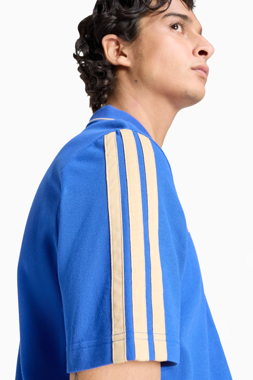 Футболка adidas Италия 2026 DNA Polo - синий