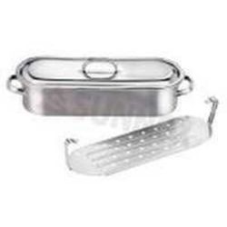 Котел для рыбы 6 л, 45*14*10,5 см с паровой вставкой, нерж. ИНДУКЦИЯ SUNNEX