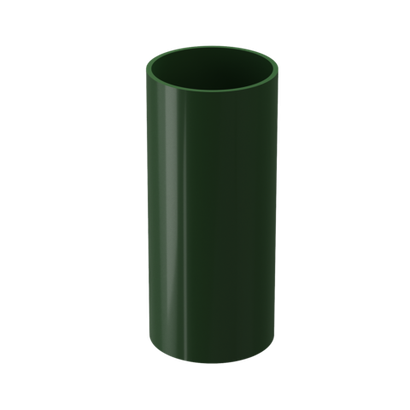 Труба водосточная 1 м Standard, зелёный