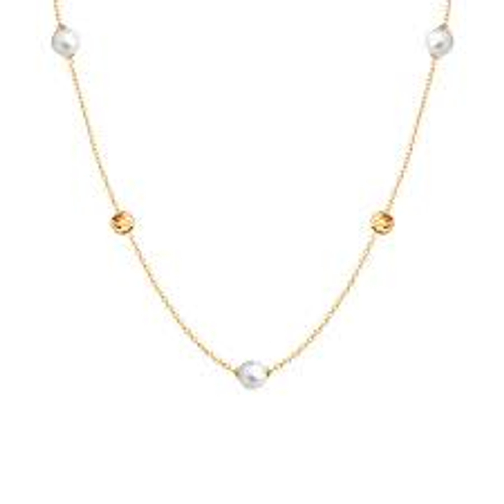 Браслет из золота с жемчугом