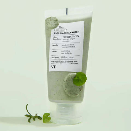 VT Cosmetics Очищающее средство с центеллой и ретинолом Cica Mask Cleanser