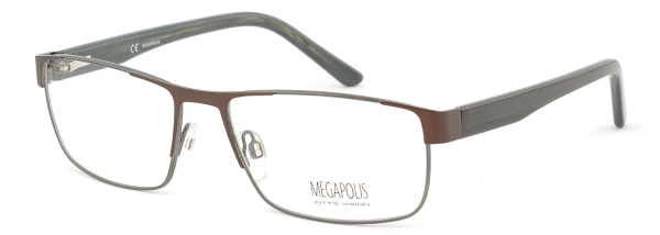 Оправа для очков Megapolis 059 Grey с футляром