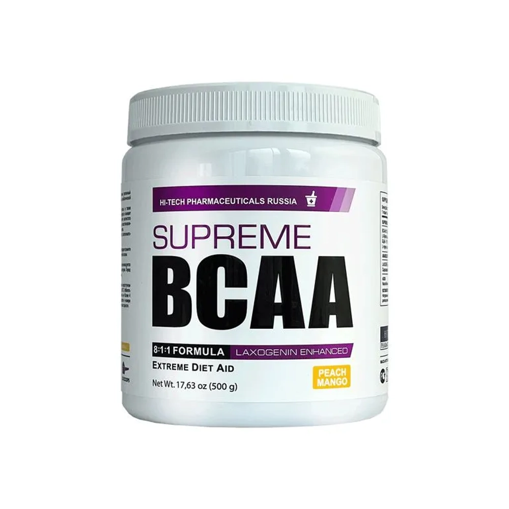 БЦАА Hi-Tech Supreme BCAA 500 г персик-манго