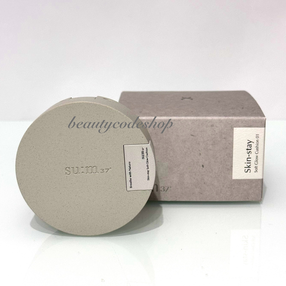 Кушон увлажняющий SU:M 37 Skin-Stay Soft Glow тон 01