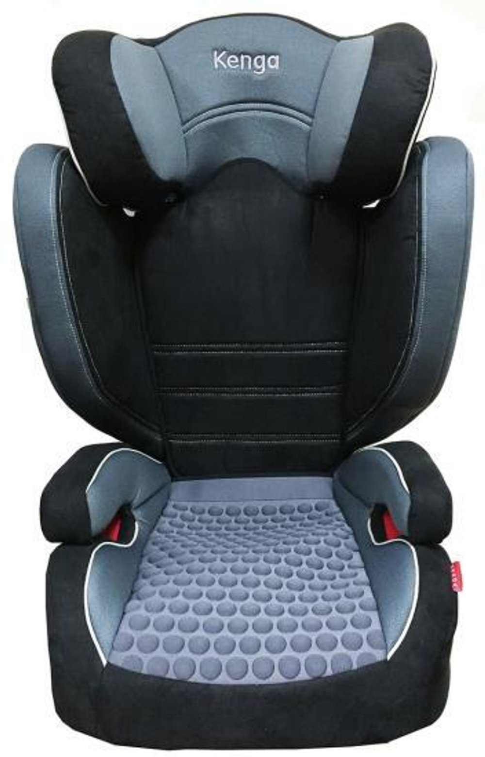 Детское автокресло Kenga c isofix гр. 2/3 (3-12 лет) (Черный/серый)