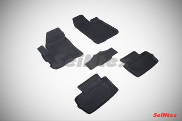 Резиновые коврики в салон Chery Indis (2010-2016) "Высокий борт"