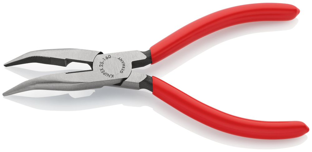 Длинногубцы чернёные KNIPEX 160 мм 2521160SB