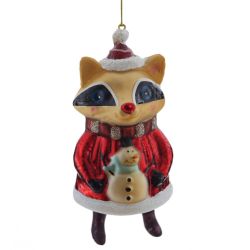 GAEM Украшение новогоднее "Енот", L6,5 W6,5 H13,5 см
