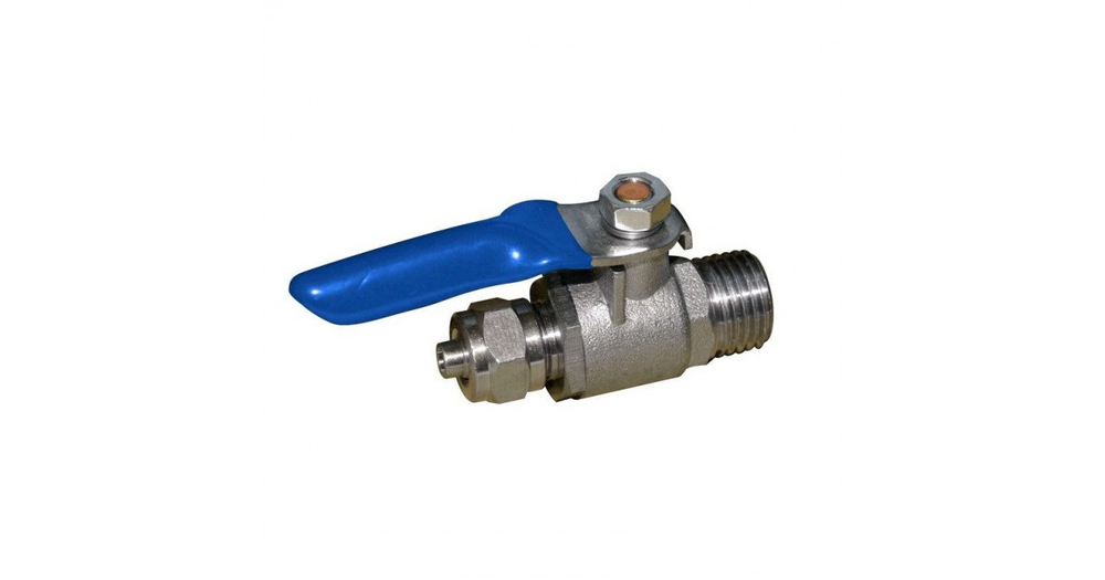 Кран шар.врезка 1/4" х 1/4"Н SEWBV1414 Aquafilter