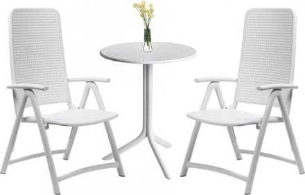 Комплект пластиковой мебели Nardi Step Darsena, белый