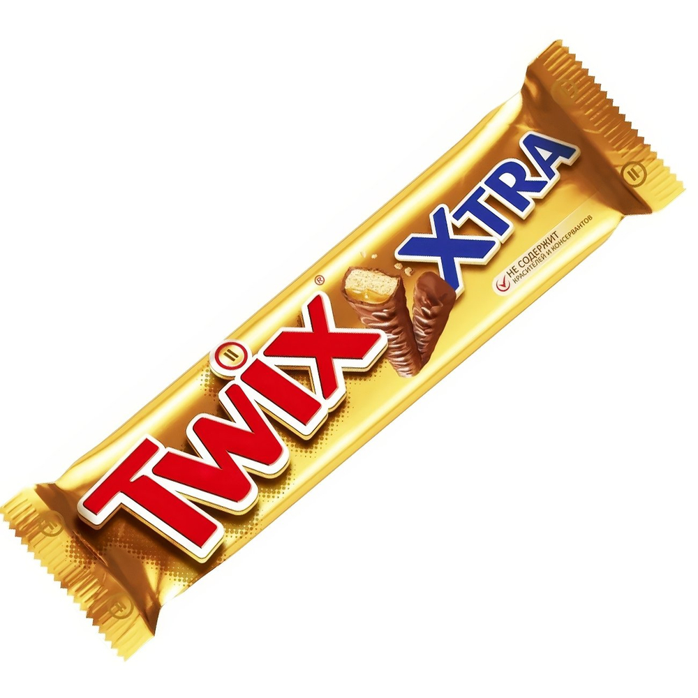 Шоколад Твикс экстра 82г