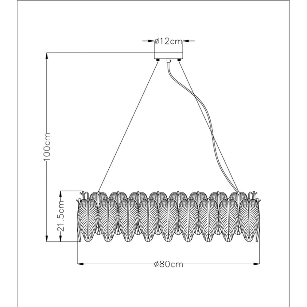 Подвесная люстра Arte Lamp