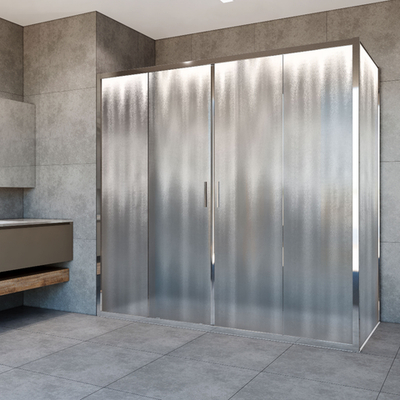 Душевой уголок Garda VSR-1G21018CH, 1800*1000, хром, стекло шиншилла